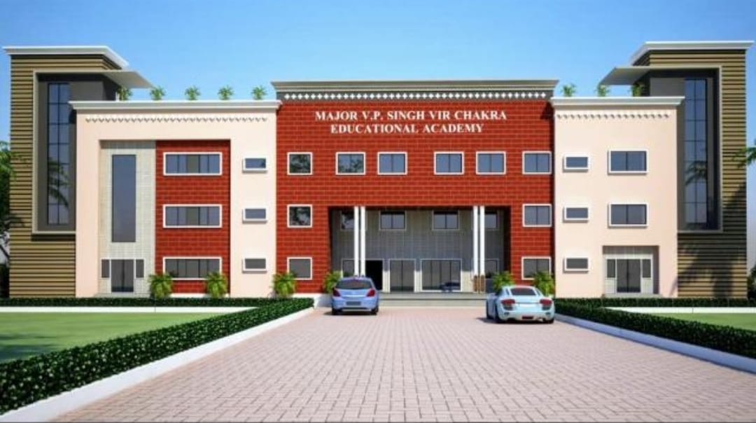 Campus render of Major V.P. Singh Vir Chakra Educational Academy